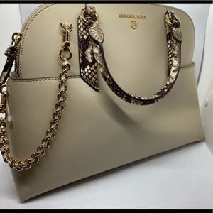 Michael Michael Kors Hudson Large Leather Satchel